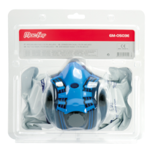 Máscara meia face GM-0503C 1 filtro (sem filtro)