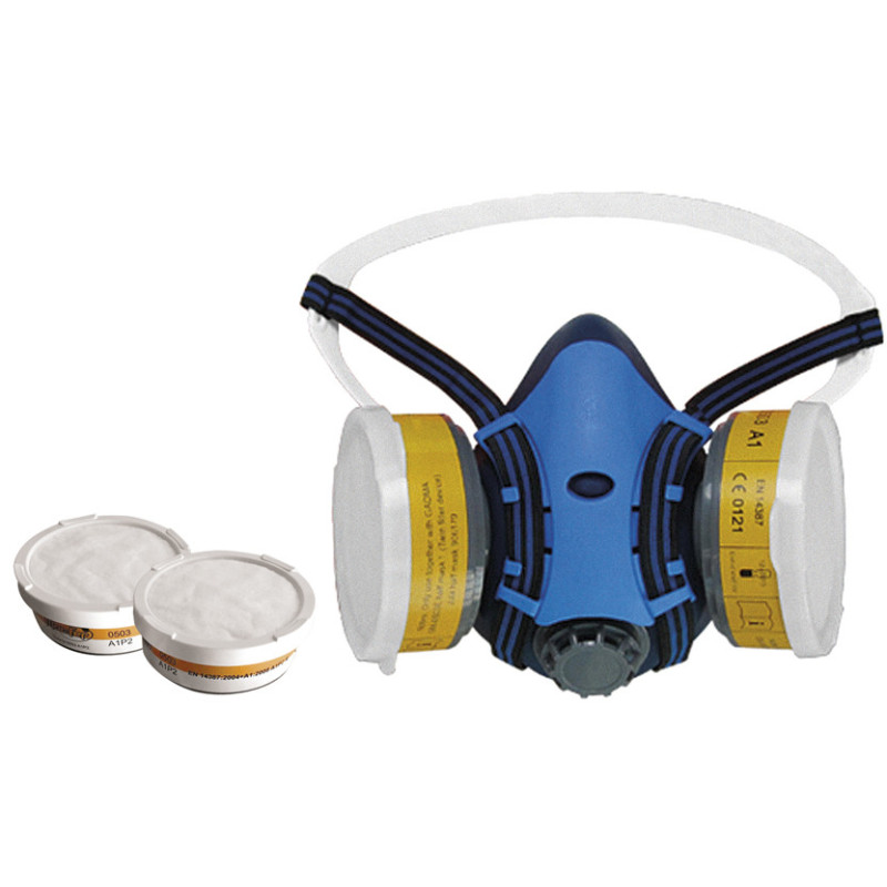 Máscara meia face GM-0503E 2 filtros (incluídos)