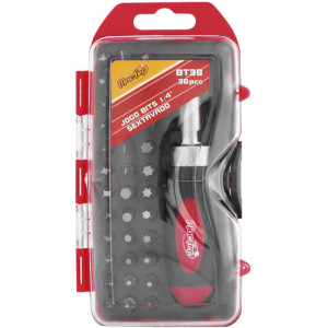 Jogo bits sextavado BT38 1/4" (38pçs)