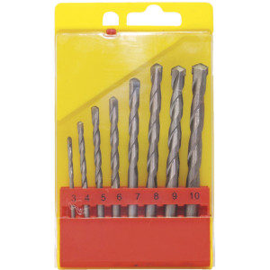 Jogo brocas para betão  B2000-08 3~10mm (8pçs)