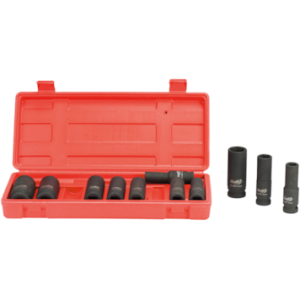 Jogo chaves caixa Cr-Mo impacto longa DS11I 1/2" (11pçs)