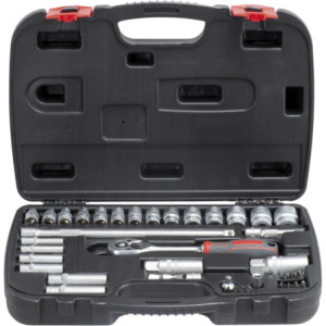 Jogo chaves caixa Cr-V SS-3040 1/4" 3/8" (40pçs)