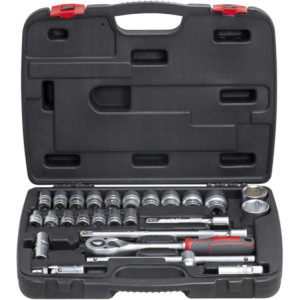 Jogo chaves caixa Cr-V SS-4026 1/2" (27pçs)
