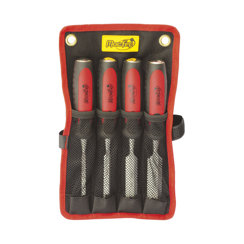 Jogo formões Cr-V FPJ608-01 (4pçs)