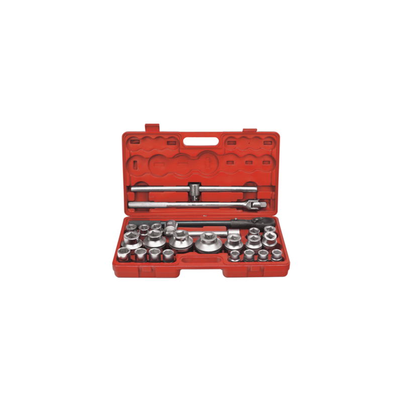 Jogo chaves caixa Cr-Mo SS-8026-06 3/4" 1" (26pçs)
