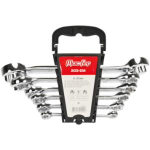 Jogo chaves luneta aberta Cr-V 203-6M 6~27mm (6pçs)