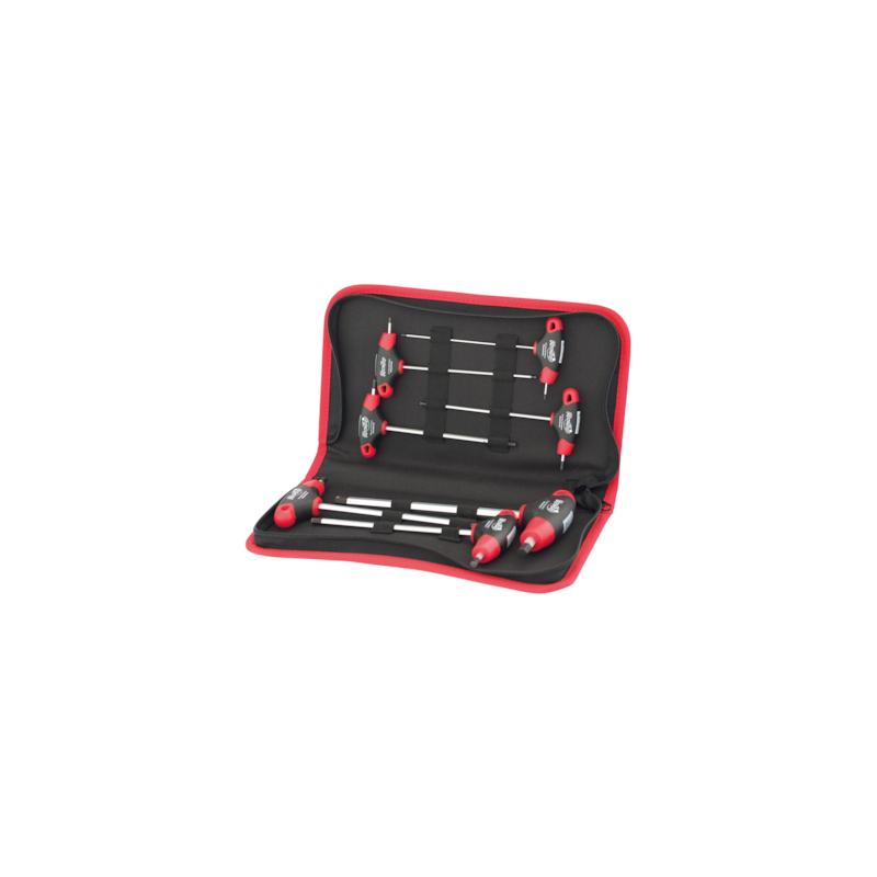 Jogo chaves "T" sextavado interior MC-16 2~8mm (7pçs)