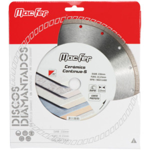 Disco diamantado Cerâmica Contínuo-S 125mm