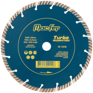 Disco diamantado Turbo Segmentado 125mm