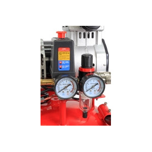 Compressor de Ar Vertical 50L 2Hp 10Bar Silencioso
