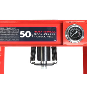 50T Hydraulic Press with Pressure Gauge