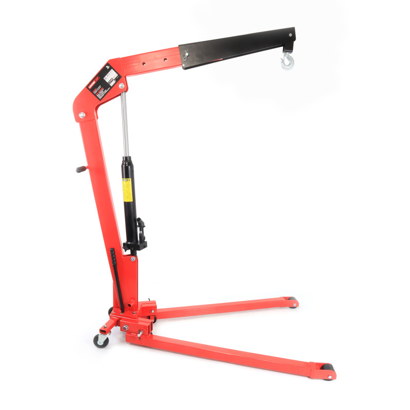 2T Folding Hydraulic Crane with Handle