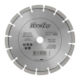Disco Diamantado Segmentado Laser LDE10
