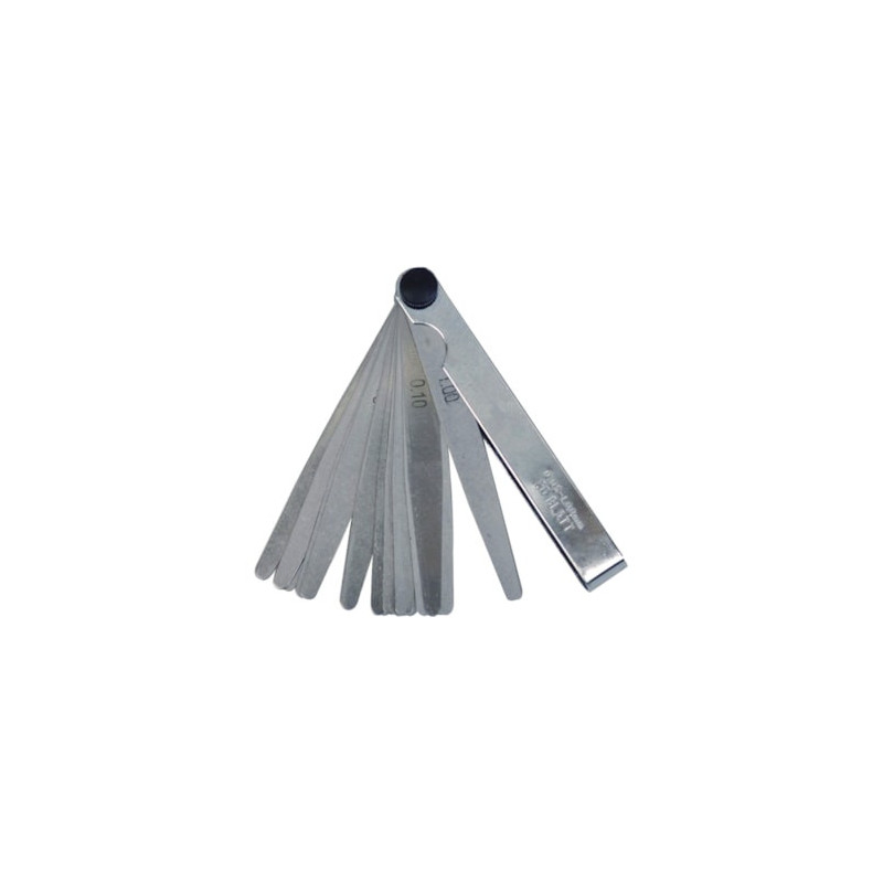 Apalpa folgas em "mm" MacFer SK315 0.05~1.0mm 20 lâminas