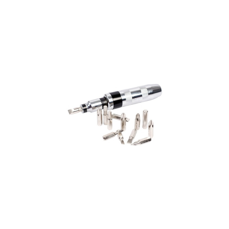 Jg. ch. imp. MacFer IBS-4017 1/2" c/ bits 5/16" 15pçs