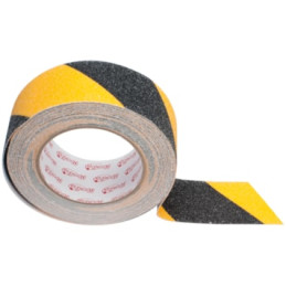 Fita anti-derrapante MacFer ASL-02 25mm 10m  preta/ amarela