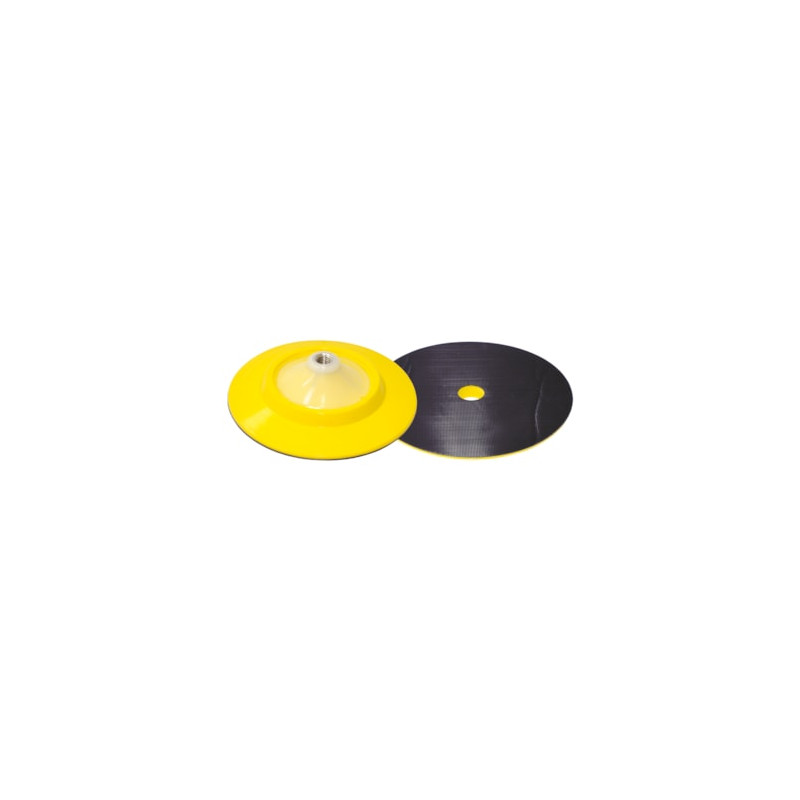 Prato P/ Esponja Polimento C/ Velcro MacFer PEP-01 M14 160mm