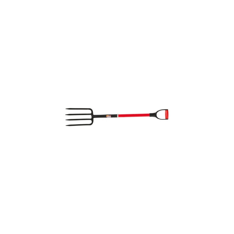 Forquilha p/ cascalho c/ cabo fibra MacFer FCF-1 4 dentes