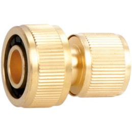 Lig. rápida latão p/ mang. MacFer 8029C 3/4"