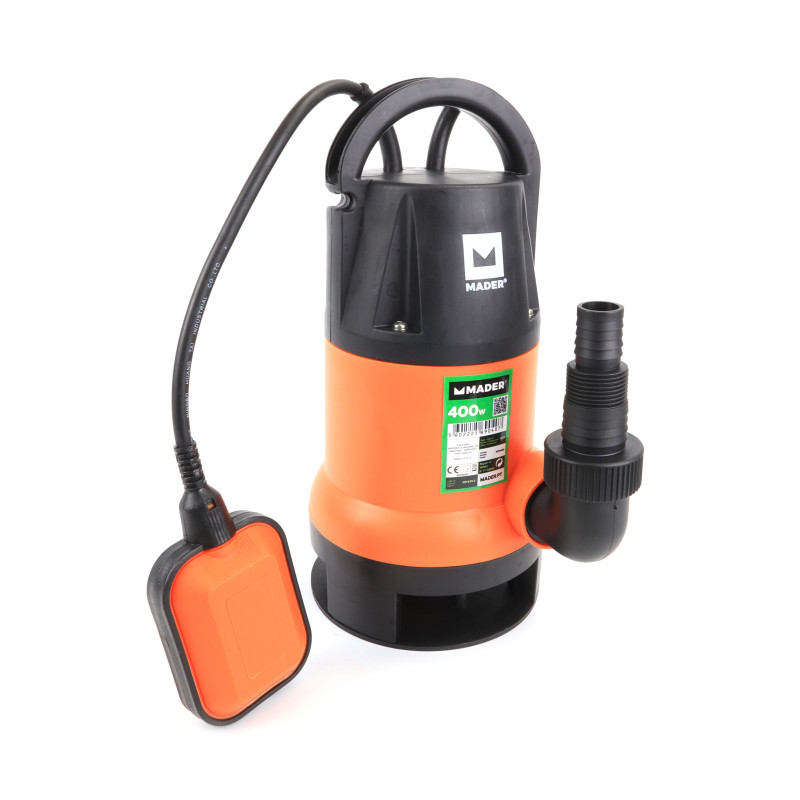 Bomba Submersível Águas Sujas 400W 8000 L/h