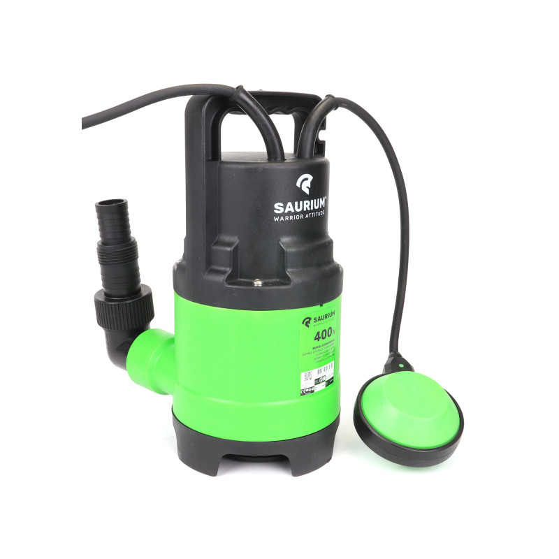 Bomba Submersível Águas Sujas 400W 8000 L/h
