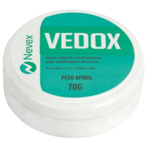 Kit Massa Vedante Anti-oxidante + Linho Nevex Vedox Cartaz n5 70g