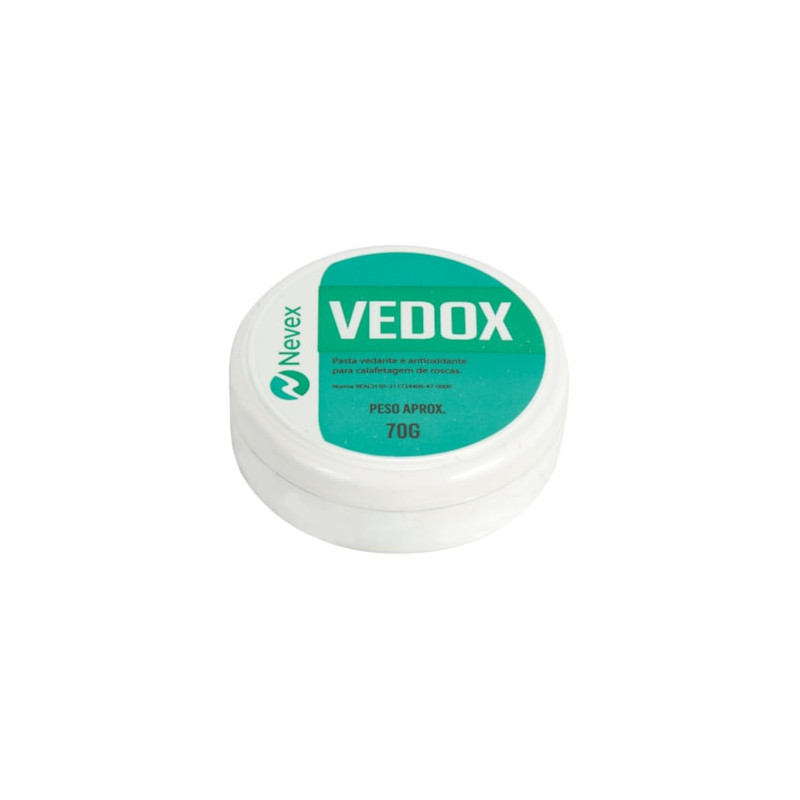 Kit Massa Vedante Anti-oxidante + Linho Nevex Vedox Cartaz n5 70g
