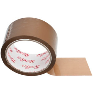 Fita Embalagem PPLN-03 50mm 50m Castanha (6 rolos)