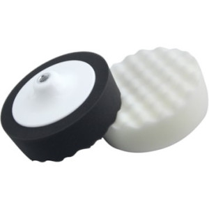 Esponja Polimento com Prato Ondulada EPPO M14 150x50mm preta