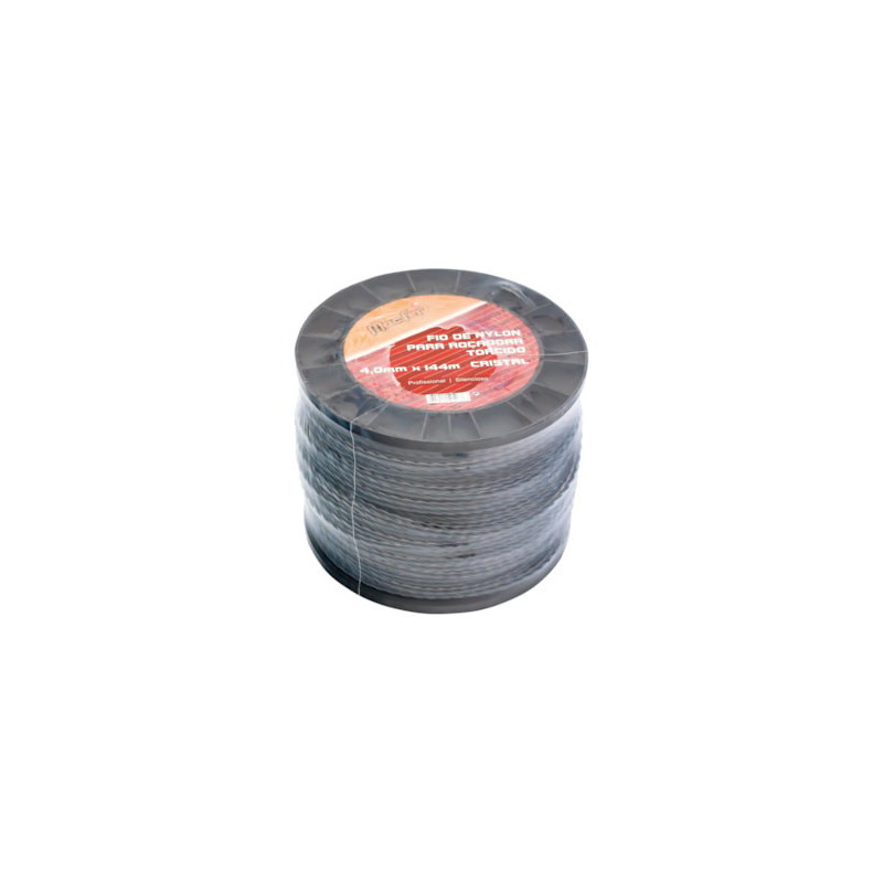 Fio nylon para Roçadora torcido FNRT-2 3.3mm 212m cristal