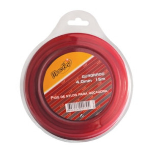 Fio nylon para Roçadora quadrado FNRQ-1 3.3mm 15m