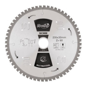 Disco serra circular multimaterial SCMM 235x30mm Z60