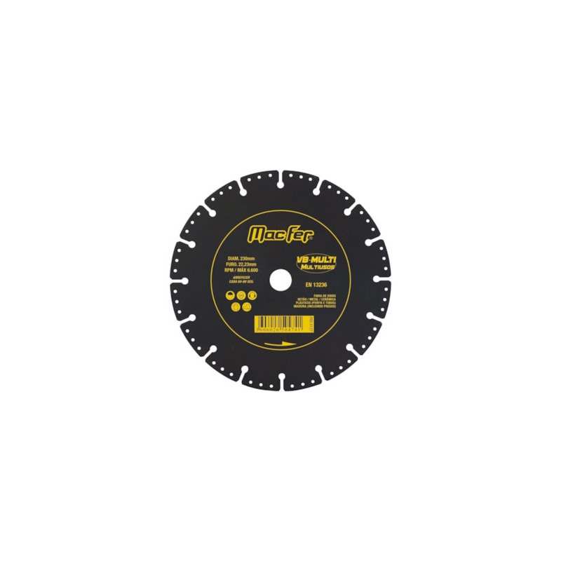 Disco diamantado VB-Multi 230mm