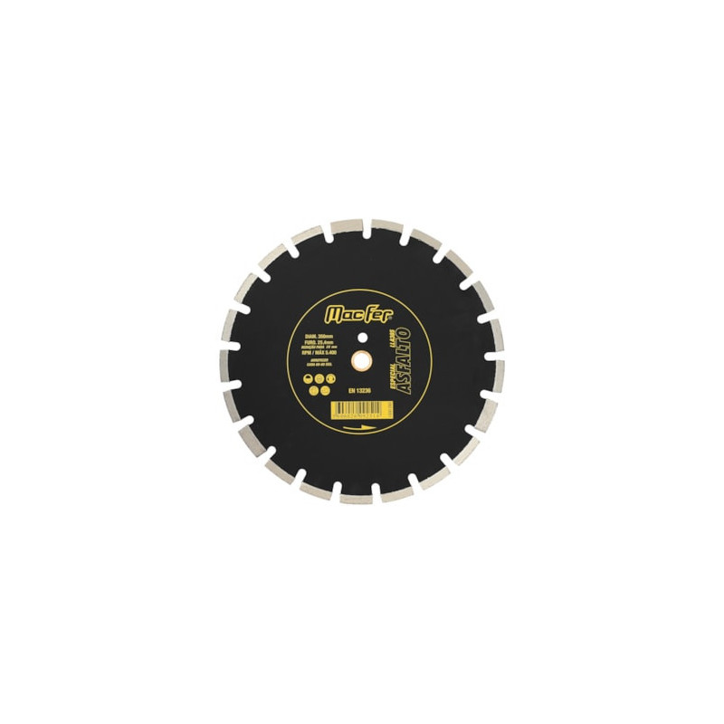 Disco diamantado Especial Asfalto Laser LLA305 300mm