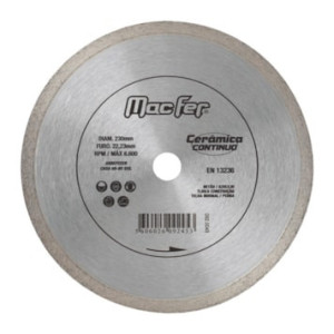 Disco Diamantado Cerâmica Contínuo 230mm