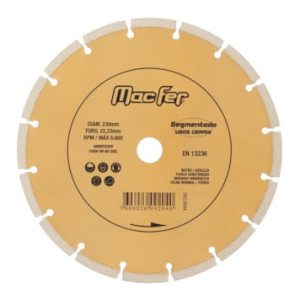 Disco Diamantado Segmentado 230mm