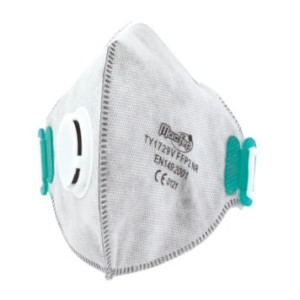 Máscara Papel Carbono Ativo Com Válvula TY1729V