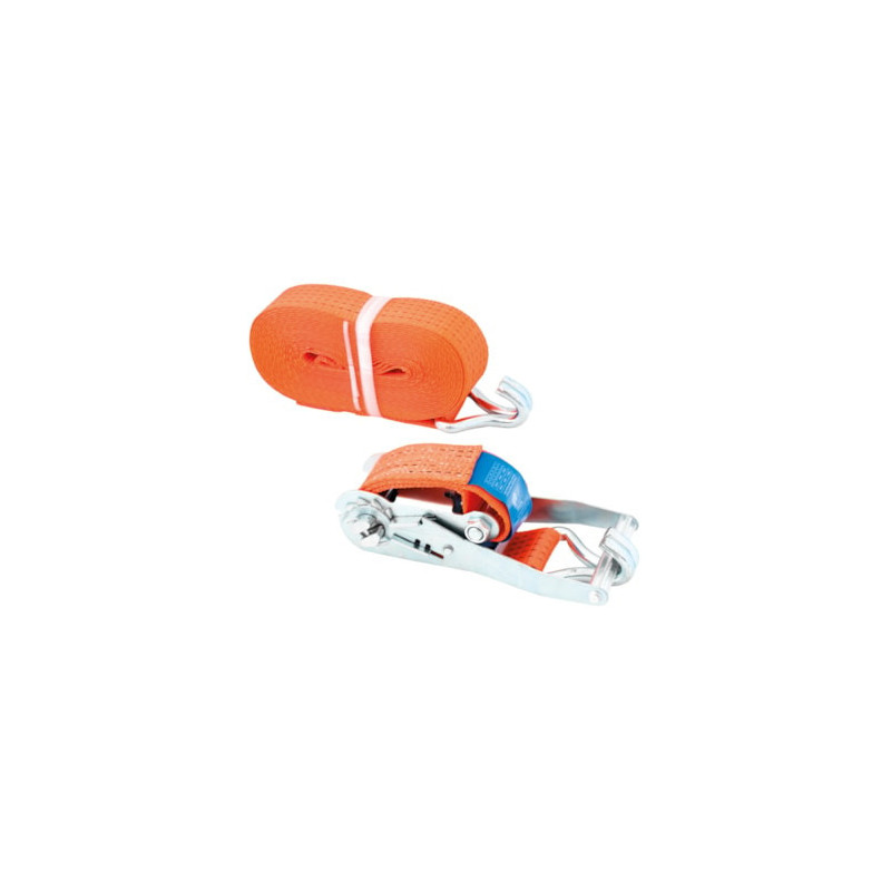 Cinta amarração com roquete gancho "J" SS-SRD011-H 5t 50mm 9m