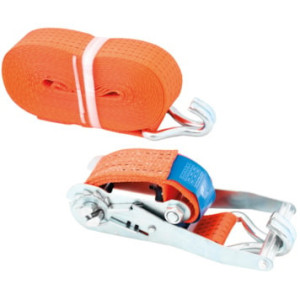 Cinta amarração com roquete gancho "J" SS-SRD011-L 4t 50mm 12m