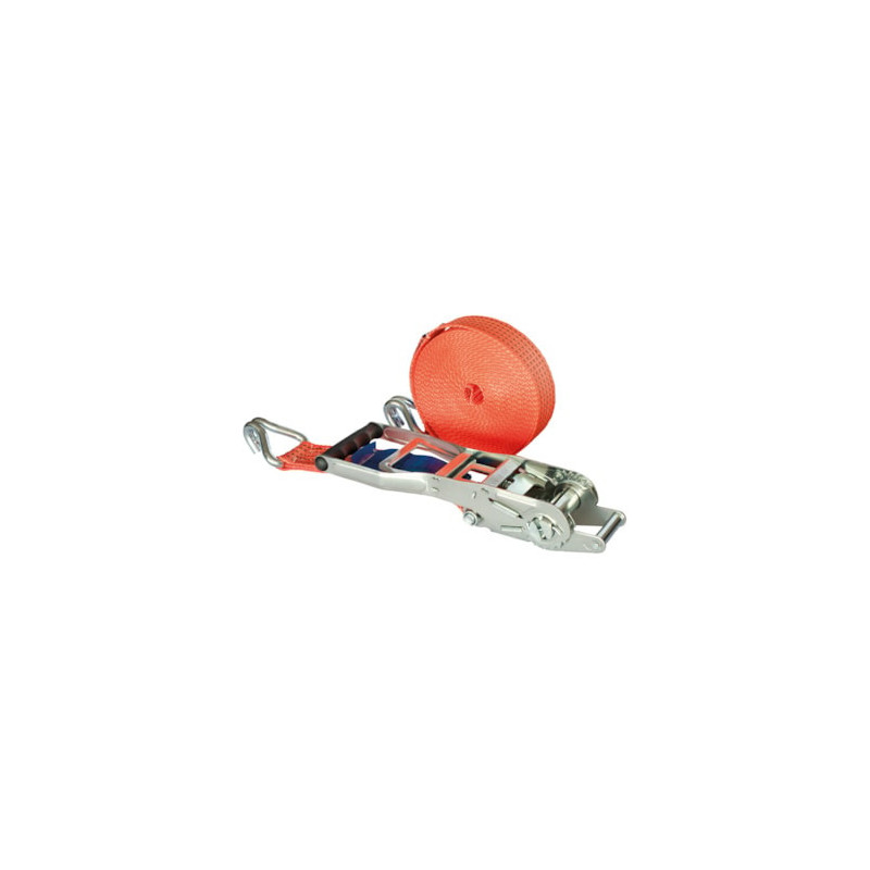 Cinta amarração com roquete ERGO gancho "J" SRD003 5t 50mm 12m