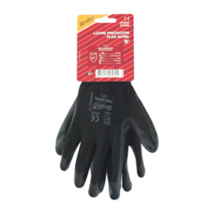 Luva proteção sintética Flex Nitril 9" (bls)