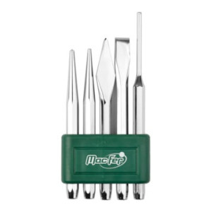 Jogo escopros e punções Cr-V OT501 (5pçs)