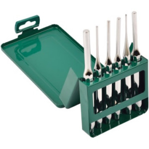 Jogo punções cavilha Cr-V OT502 (6pçs)