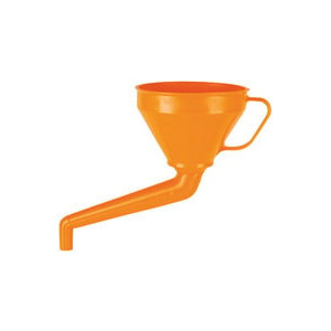 Funil Plástico bico 2 curvas com filtro SK2914 145x320mm