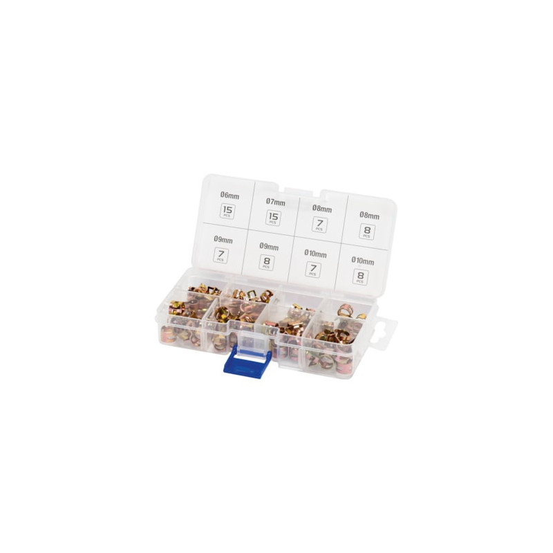 Caixa stock abraçadeiras mola SC75 6mm~10mm (75pçs)