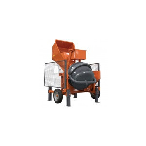Betoneira BBH500 Com Pá Carregadora Diesel Lombardini 15LD350 ou Kohler KD15LD-350