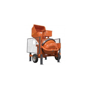 Betoneira BBH400 Com Pá Carregadora Diesel Lombardini 15LD350 ou Kohler KD15LD-350
