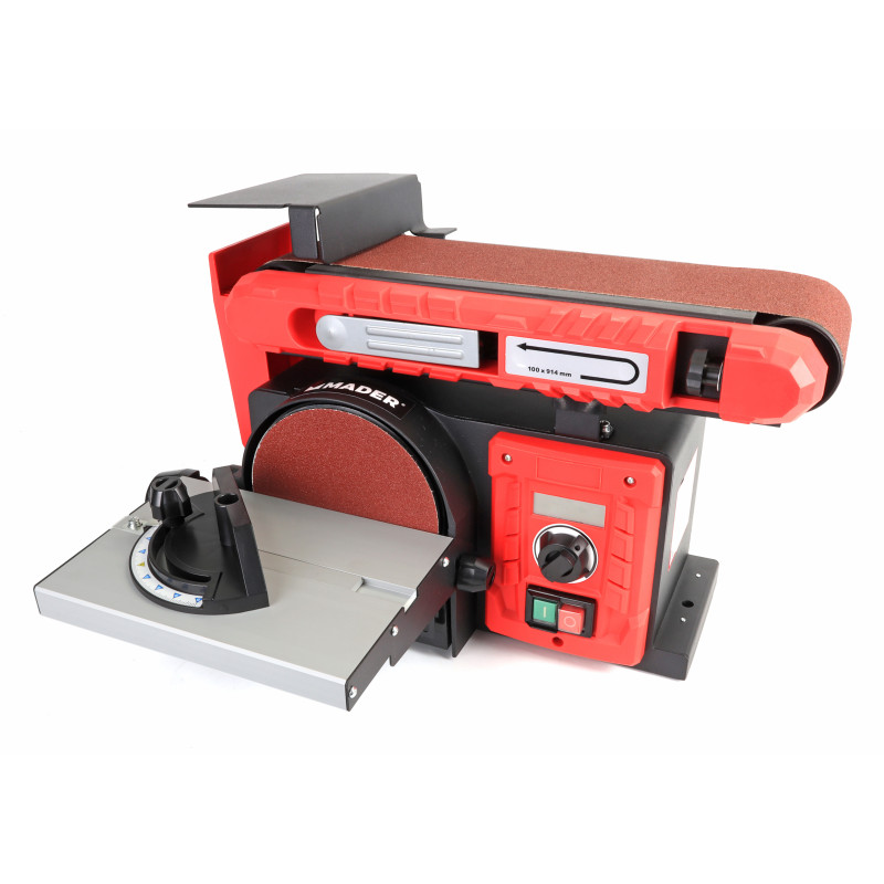 Lixadora 2 em 1 Circular + Cinta com LCD 400W