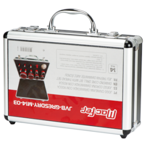 Jogo craneana diamantada com rosca JVB-GRESDRY-M14-03 (14pçs)