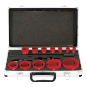 Jogo serras craneanas bimetal HSS-M42 Co 8% M4215-11 (15pçs)